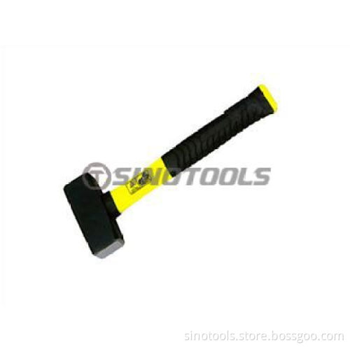 GS Stoning Hammer with Colour Plastic-Coating Handle